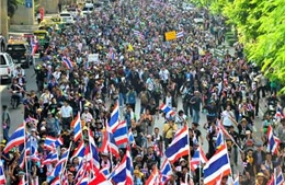 Biểu tình chống chính phủ Thái Lan lan rộng 